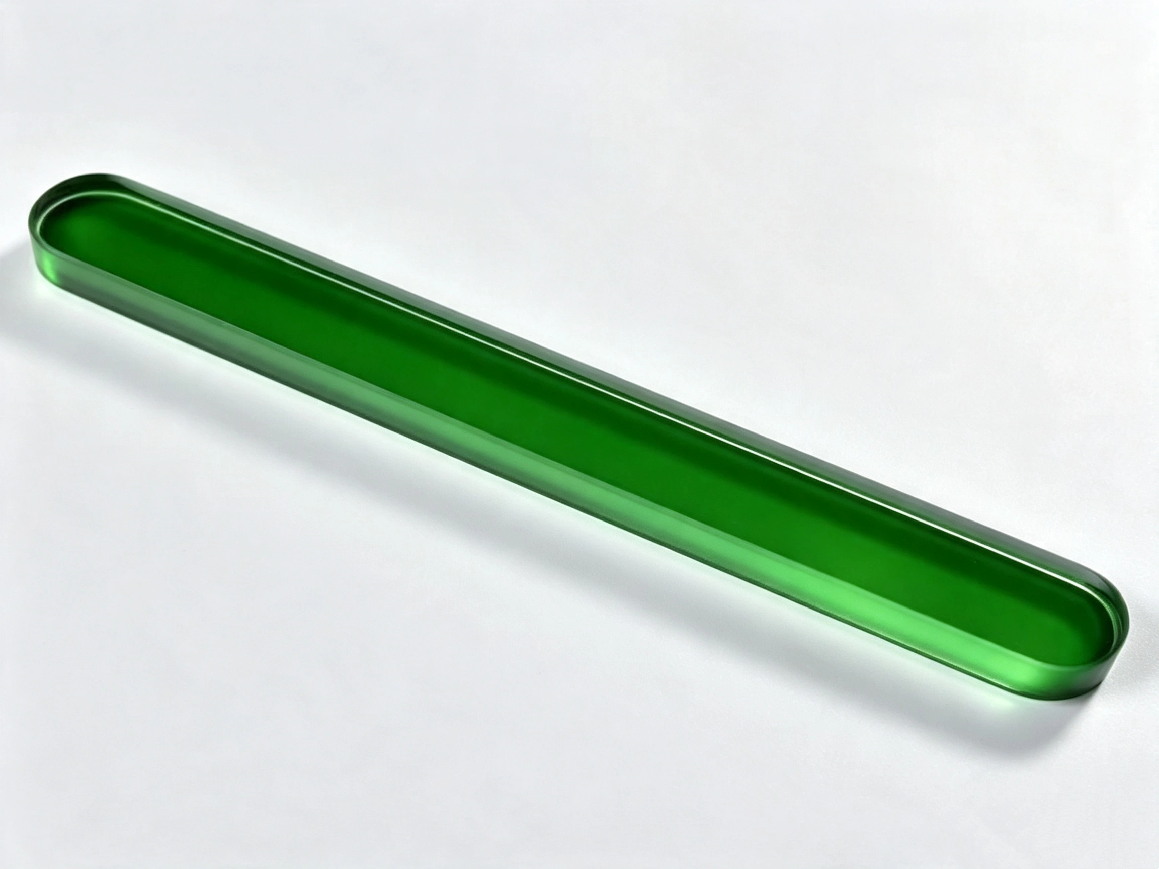 Green Transparent Gauge Glass detail