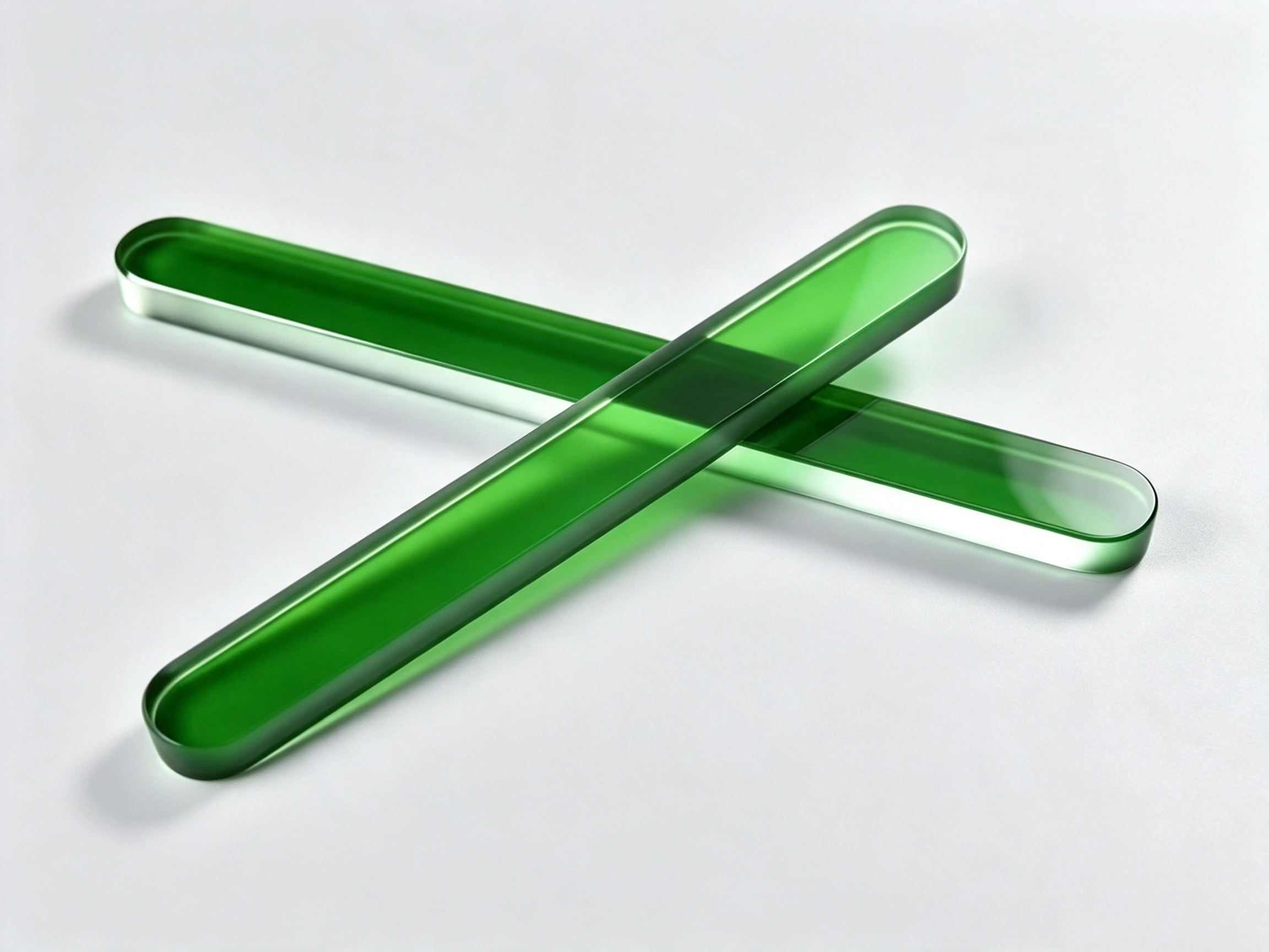 Green Transparent Gauge Glass
